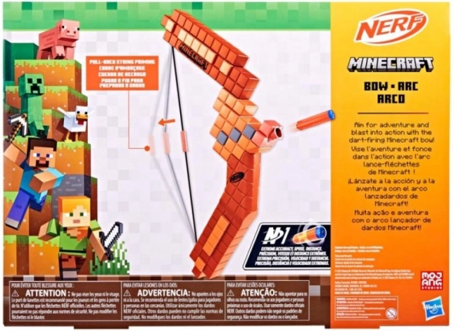 Arco Nerf Minecraft di Hasbro