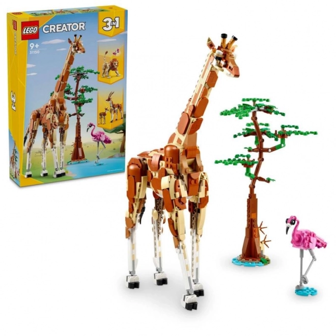 Animali Selvaggi Da Safari LEGO Creator 3-in-1