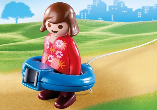 Playmobil Wagoncino con Cucciolo