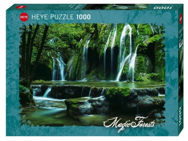 Puzzle foreste magiche: cascate