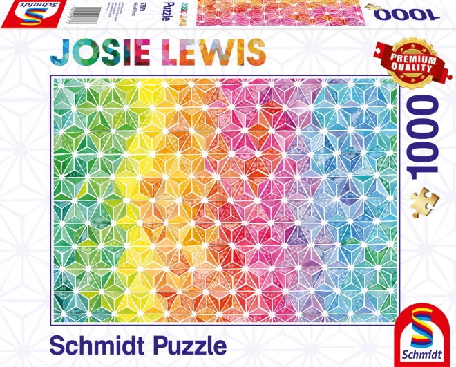 Puzzle triangoli colorati 1000 pezzi