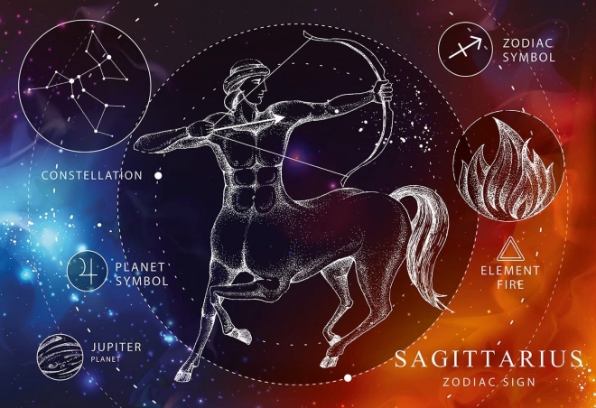 Puzzle Interdruk Zodiaco Sagittario 250 pezzi