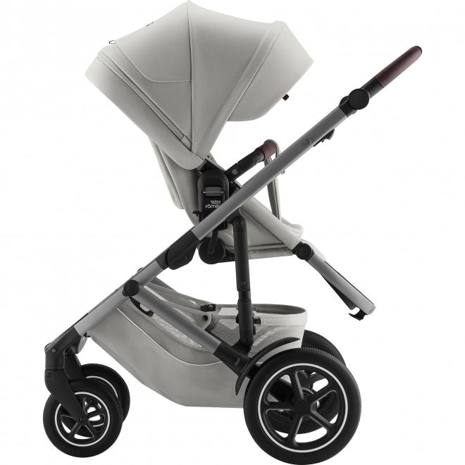 Passeggino Smile 5Z con navicella Lux, Grigio Lino