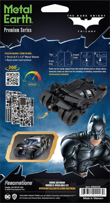 Puzzle 3D Premium: Batman Tumbler