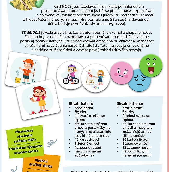 Gioco educativo Piccolo Esploratore: Emozioni