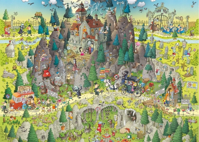 Puzzle HEYE Zoo di Transilvania 1000 pezzi