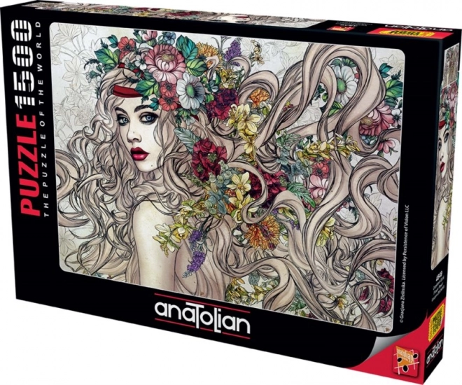 Anatolian puzzle forza dei fiori 1500 pezzi