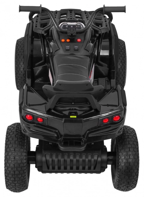 Quad ATV per bambini a batteria Air Black + ruote gonfiabili + radio MP3 + avvio lento