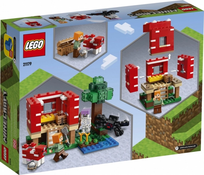 Lego Minecraft Casa Del Fungo