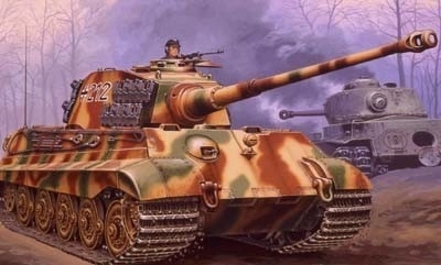 Modello in plastica Tiger II