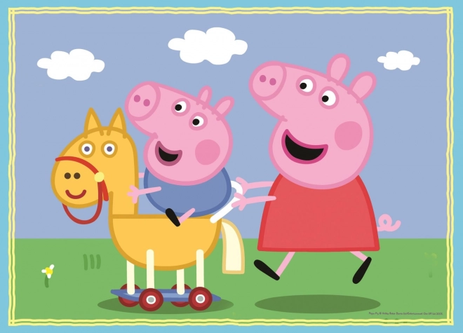 Puzzle 4 in 1 Peppa Pig