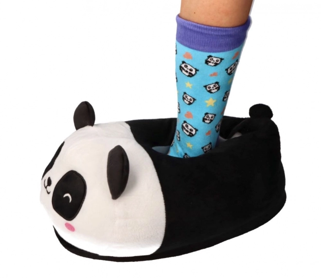 Pantofole peluche Panda