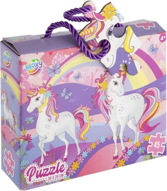 Puzzle Unicorni 45 Pezzi MOXY