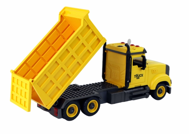 Camion ribaltabile realistico con suoni