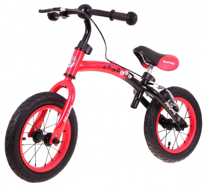 Bicicletta Senza Pedali per Bambini Boomerang SporTrike Rossa