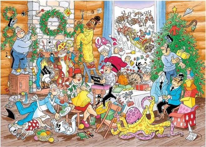 Puzzle GIGANTE Natale Ondulato 500 pezzi