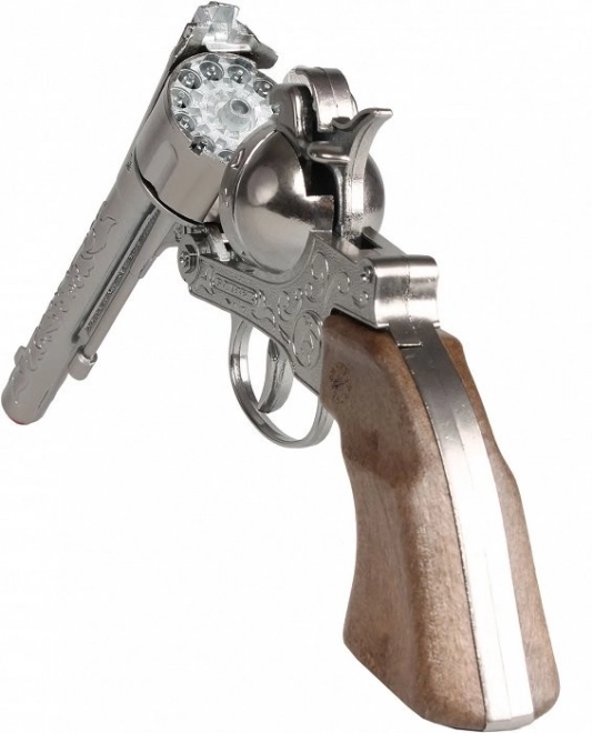 Revolver cowboy in metallo 12 colpi