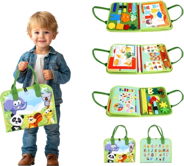 Libro sensoriale busy Safari 2Kids Toys