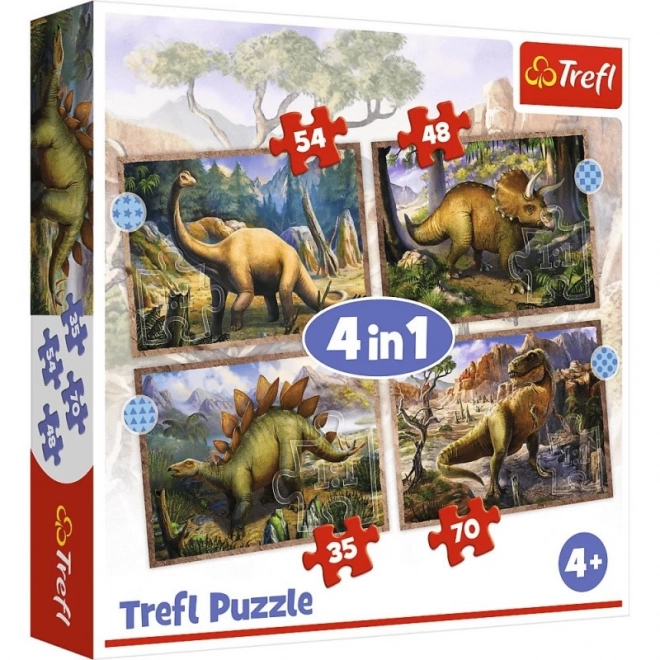 Puzzle dinosauri affascinanti