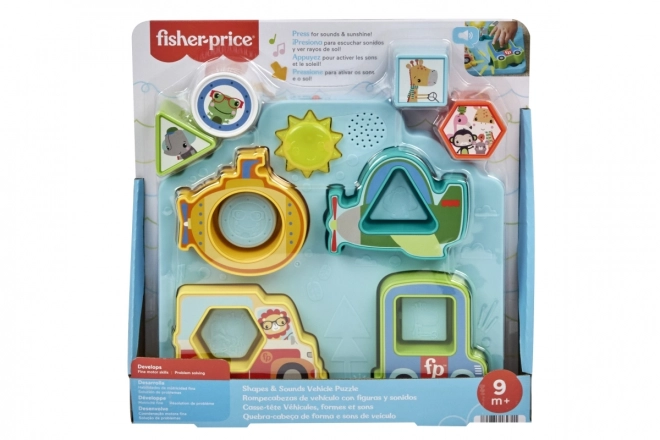 Puzzle Veicoli e Forme Fisher-Price Luci e Suoni