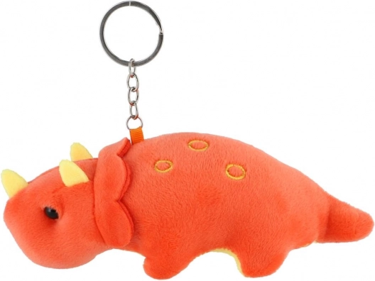 Portachiavi dinosauro in peluche 15-18 cm quattro tipi