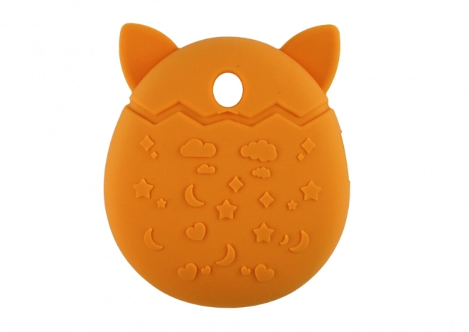 Custodia siliconica arancione per Tamagotchi