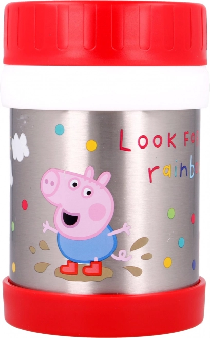 Termos per alimenti in acciaio inossidabile Peppa Pig 284 ml