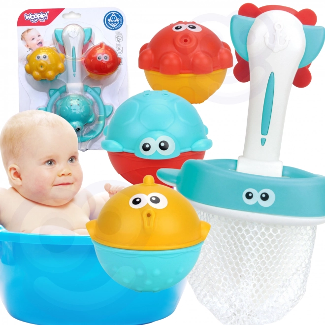 Set da Bagno per Bambini Woopie - Pesca di Pesci