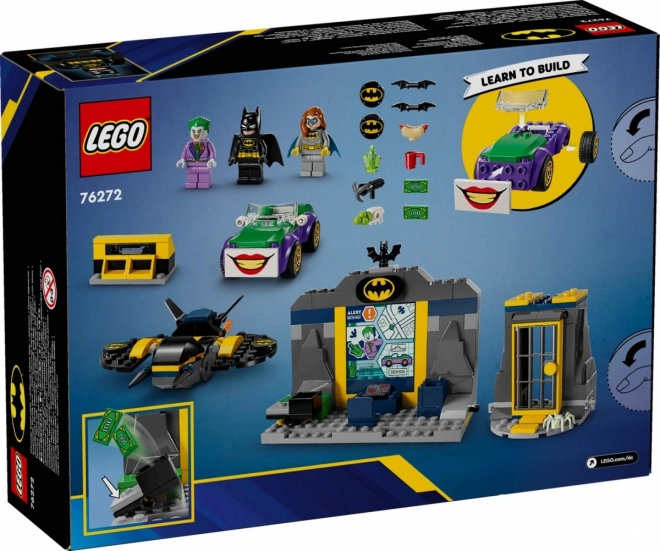 Caverna di Batman con Batman, Batgirl e Joker