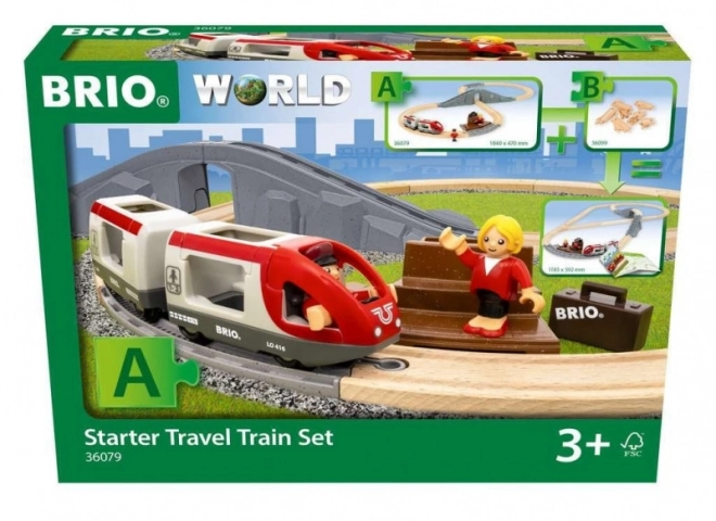 Set di partenza treno passeggeri BRIO