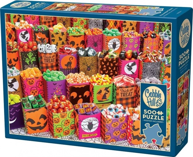 Puzzle Cobbile Hill Dolcetti di Halloween 500 pezzi