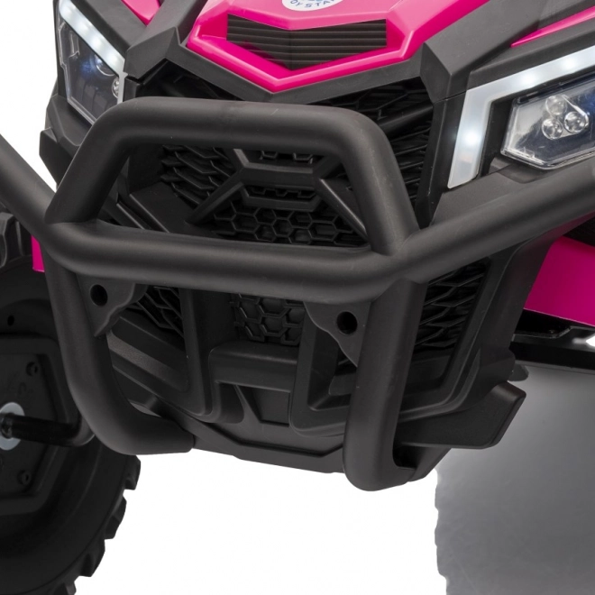 Auto elettrico per bambini Buggy Madman UTV-MX rosa