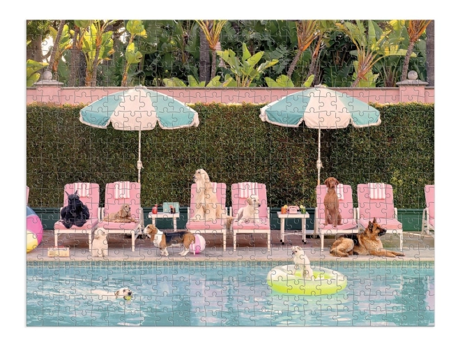 Puzzle Gallison cani al Beverly Hills Hotel 500 pezzi