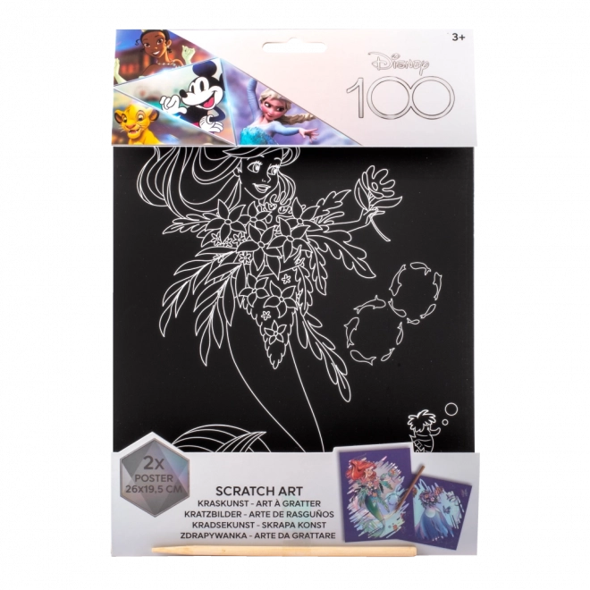 Tecnica scratch art magica