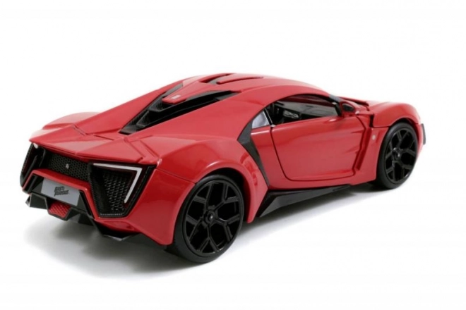 Auto Lykan Hypersport da Fast and Furious in scala 1:24