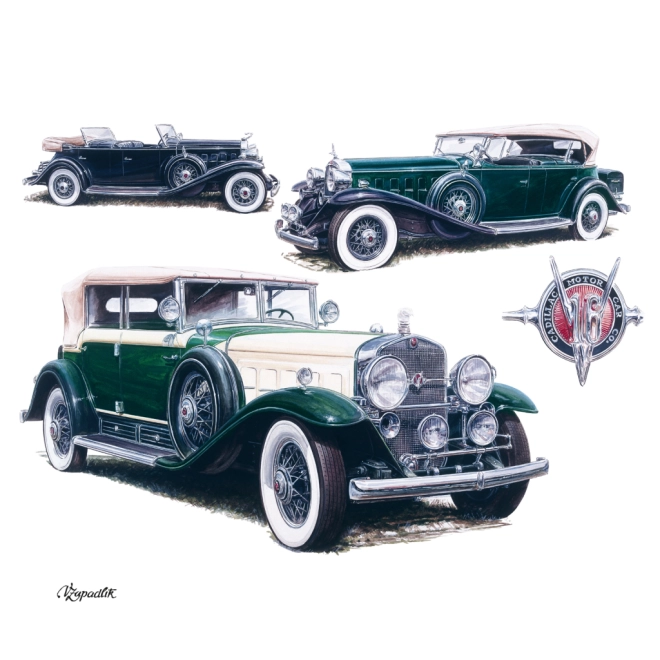 L’arte delle auto d’epoca per ogni mese
