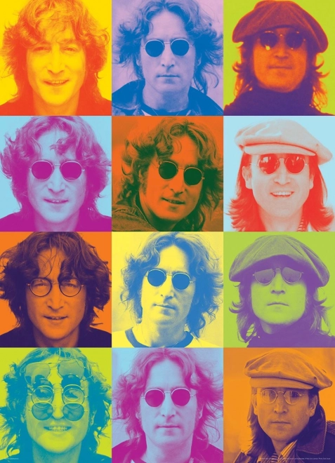 Puzzle ritratti colorati di John Lennon 1000 pezzi