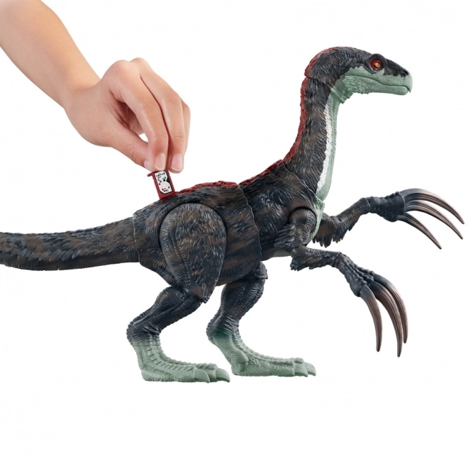 Figura Jurassic World Therozinosauro Attacco con Suono