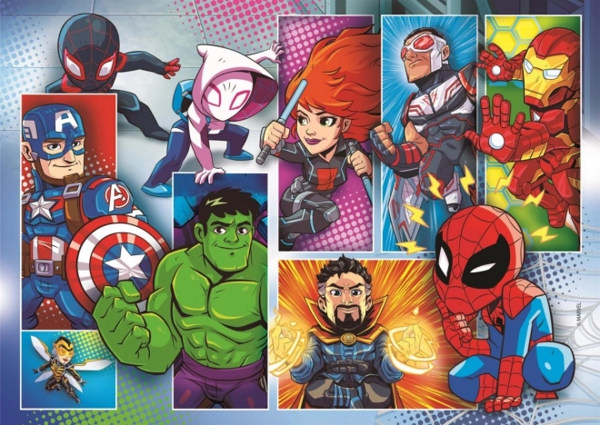 Puzzle Clementoni Supereroi Marvel 2x20 pezzi