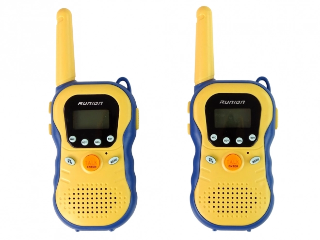 Walkie Talkie giocattolo per bambini giallo