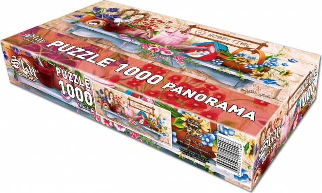 Panoramica puzzle Tempo per hobby 1000 pezzi