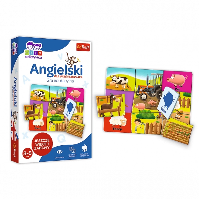 Gioco educativo inglese per l'asilo serie piccolo scopritore