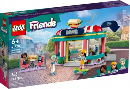Lego Friends bar nel centro di Heartlake