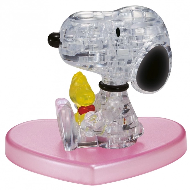 Puzzle 3D Crystal Amorevole Snoopy