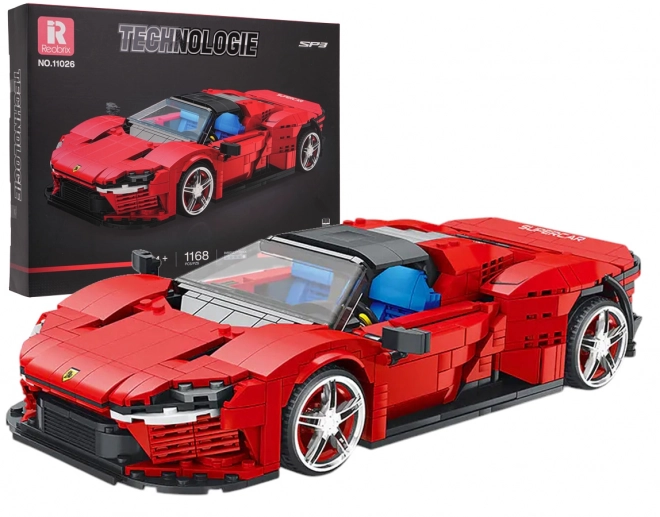 Set di Costruzioni Auto Sportiva Rossa