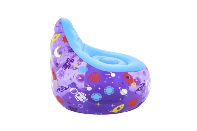 Poltrona Gonfiabile Cosmo LED Viola