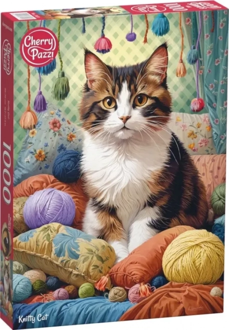 Puzzle Cherry Pazzi Gatto nel Filo