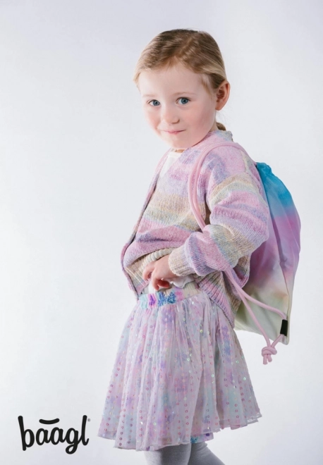 BAAGL Sacchetto prescolare Rainbow