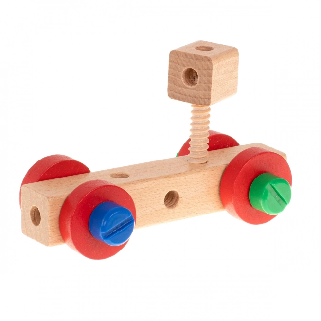 Set di costruzioni in legno per bambini