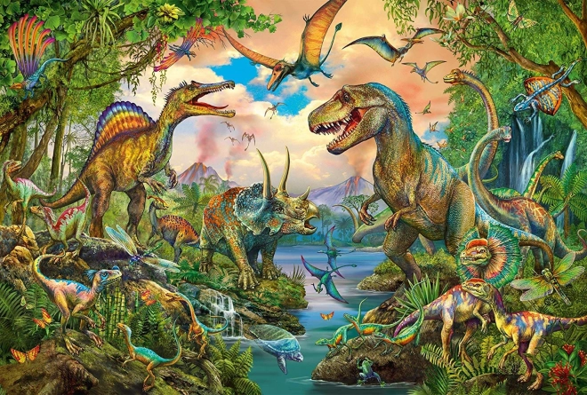 Puzzle Dinosauri 150 Pezzi con Regalo